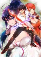 Bijo to Kenja to Majin no Ken - Action, Adventure, Drama, Ecchi, Fantasy, Harem, Mature, Romance, Seinen