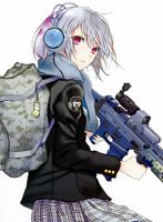 Gun & Girls - Action, Comedy, School Life, Seinen, Slice of Life, Manga