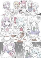 Touhou - Valentine (risui (suzu rks)) - Comedy, Manga, Yuri